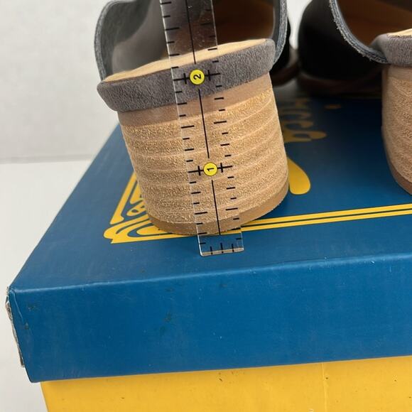 Sbicca Vintage Collection Salem Grey Suede Women's Shoes Clog Slip On Size 8 - Picture 8 of 12